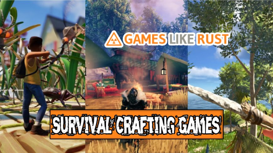 Top 10 Survival Crafting Games for PC in 2024